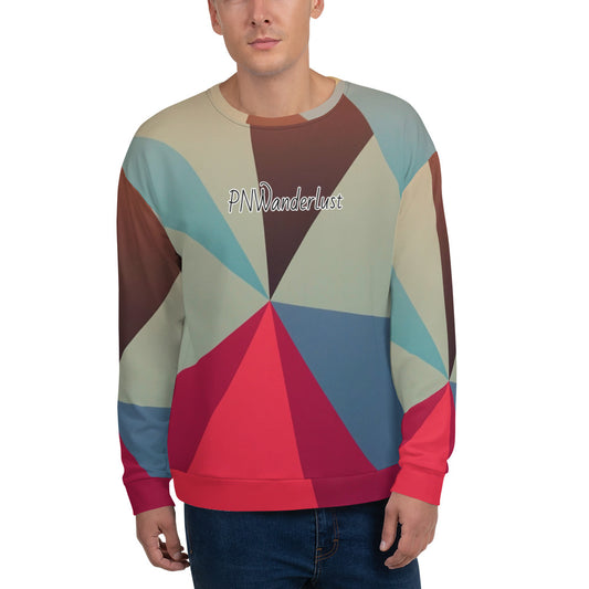 90's inspired Collage Hoodless Sweatshirt